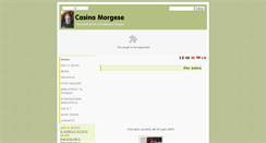 Desktop Screenshot of casinamorgese.it